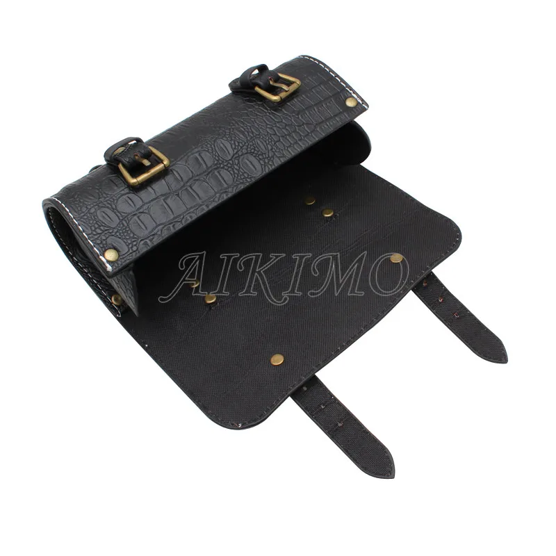 Сумка для мотоцикла или круизера чехол на руль вилки черный |