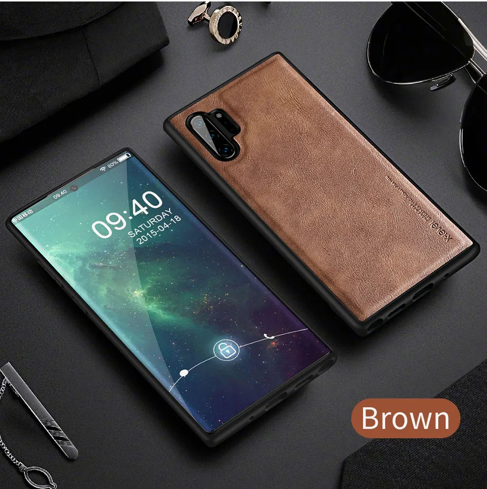 X-Level кожаный чехол для samsung Note 10 Plus, мягкий силиконовый чехол на заднюю панель для samsung Galaxy Note 10, чехол для Note 10 Plus