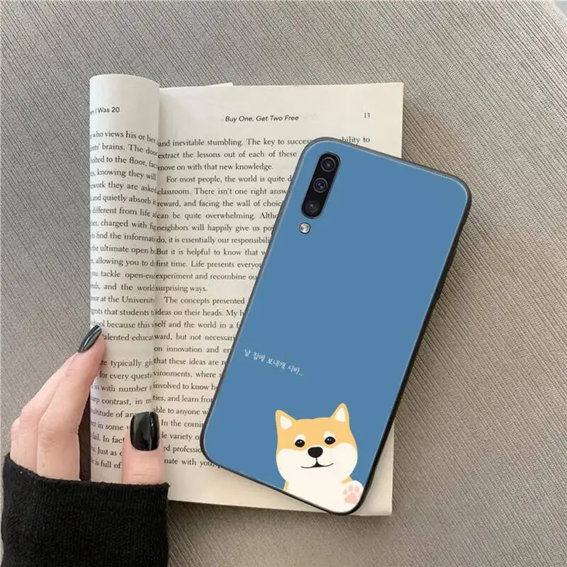 

Cute cartoon corgi dog dogy Phone Case For Samsung Galaxy M10 20 30 A 40 50 70 71 6S A2 A6 A9 2018 J7 CORE PLUS STAR S10 5G C8
