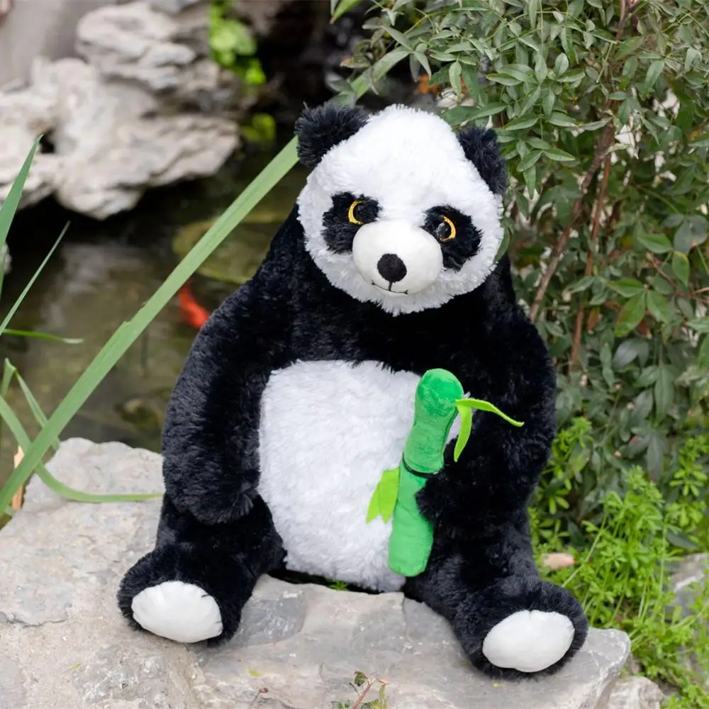 

50cm panda doll plush toy simulation panda pillow hug bamboo panda children's day birthday gift easter gift appease pillow