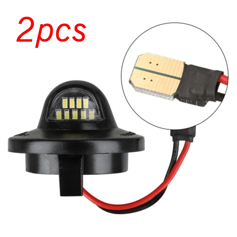 Пара 12 В Автомобильный светодиодный светильник номерного знака для 1990 2014 F150