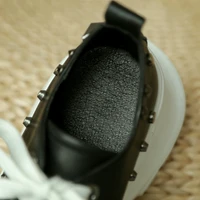 Xiuningyan Fashion Women Flats Lady Sneakers Lace Up Flats Platform Genuine Leather Casual Shoes Woman INS Running Shoes 2020