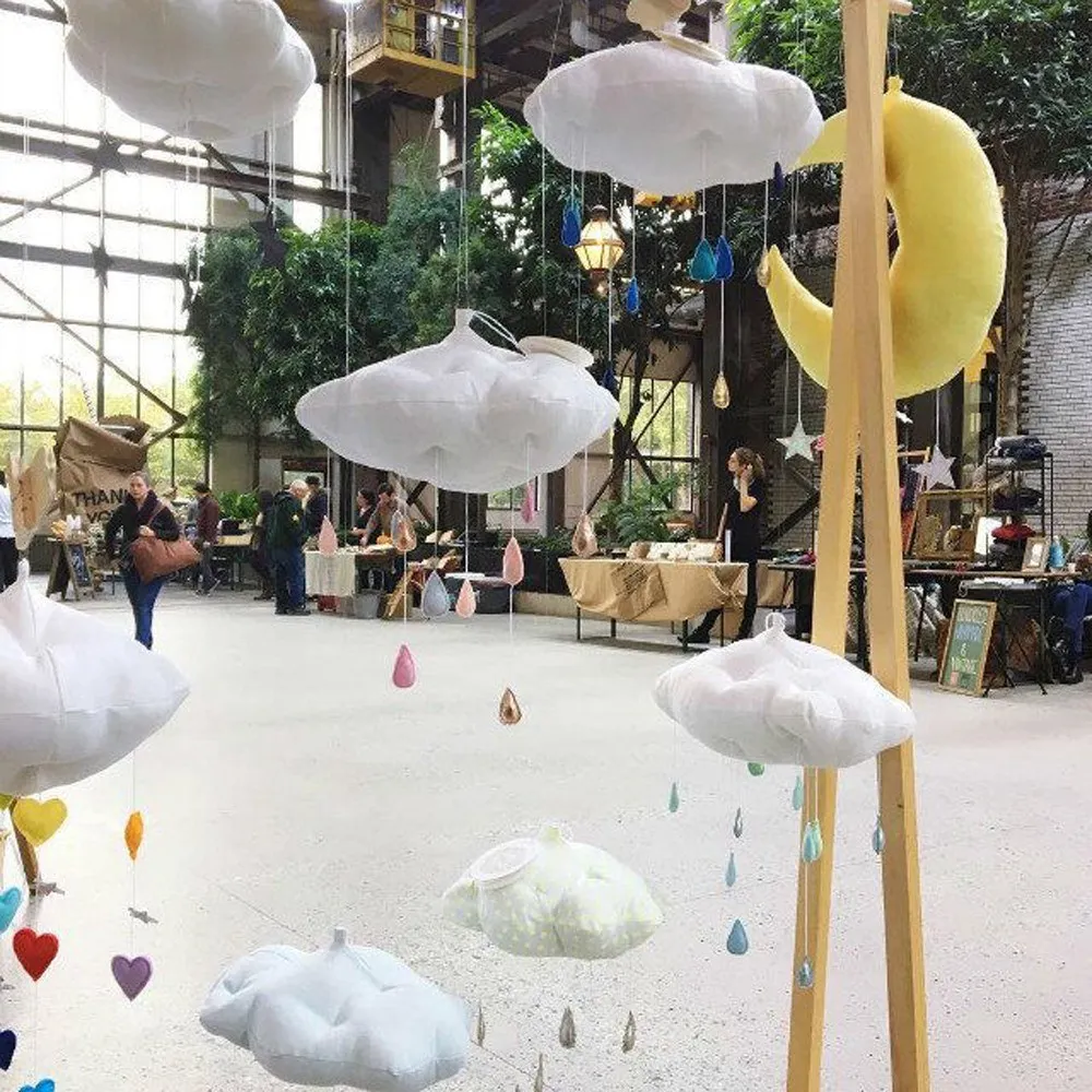 Свойство детей тема фото плюшевый реквизит настенный фон висит луна звезды