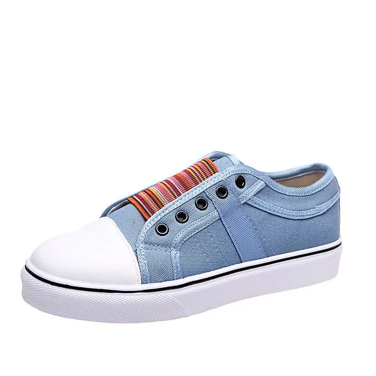 

Low-cut Trainers Canvas Flat Shoes Women Light Casual Vulcanize Shoes 2021 New Fashion Women Autumn Sneakers Ladies Simplicity