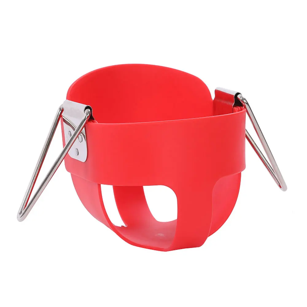 

EVA Fashion Swing Set Slide Playground Park Children Baby High Back Full Bucket Seat Swing Game Playing Toy With Carabiners