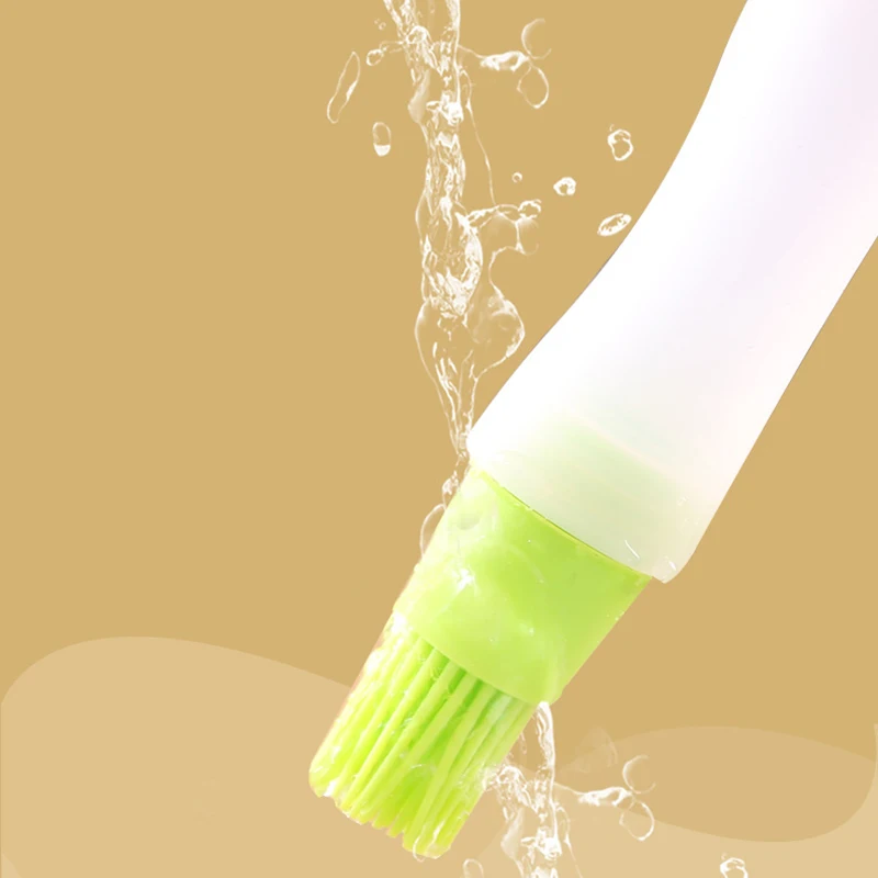 

Barbecue Tools Silicone Kitchen Gadgets Portable Temperature Resistant BBQ Basting Brushes Oil Bottle Brush Baking Accessories