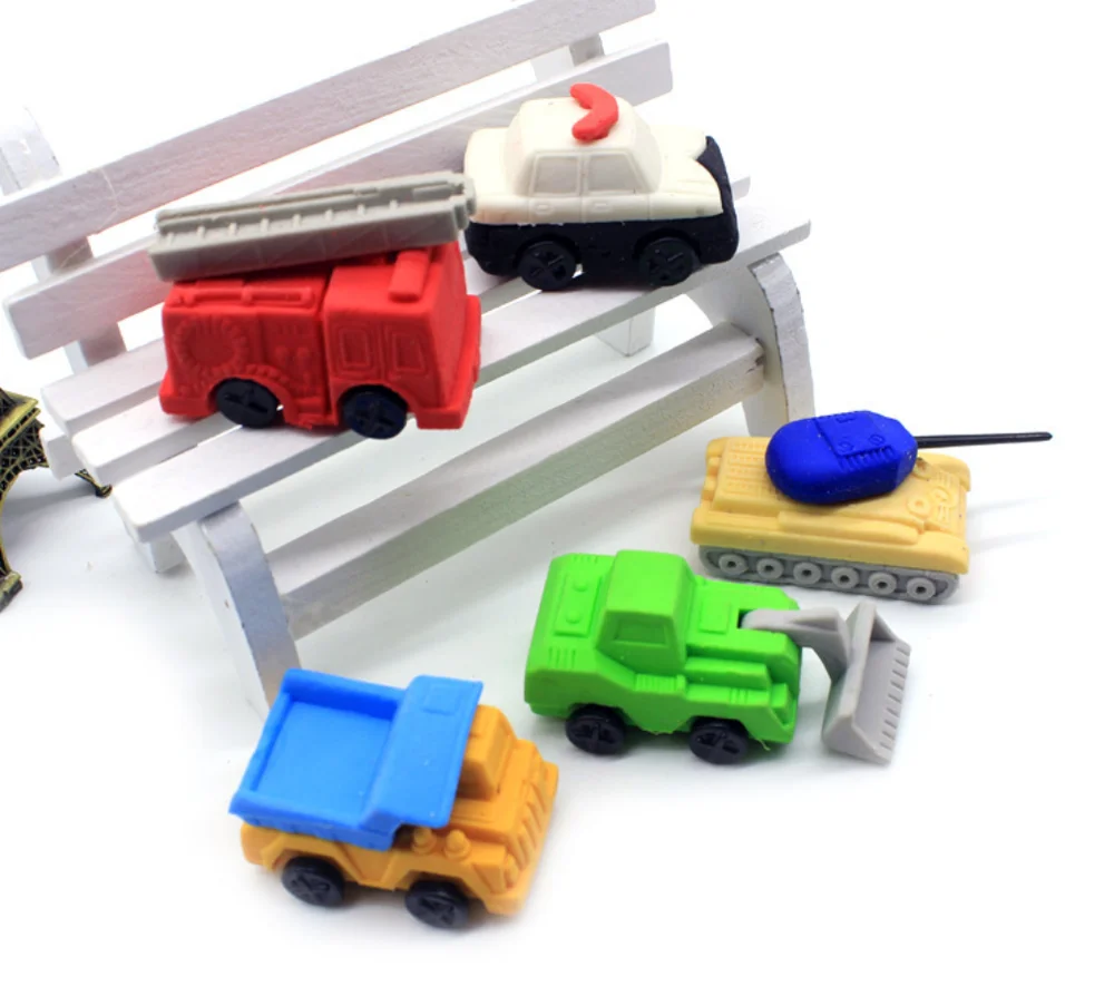 5 шт/2 шт автокран бак двигателя резиновый ластик для карандаша канцелярские