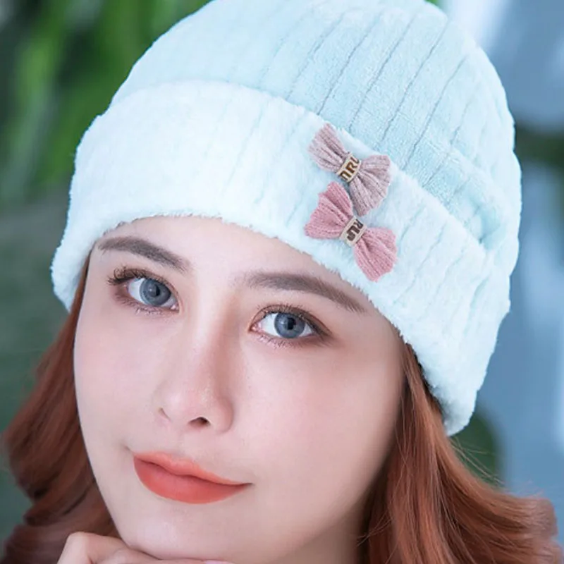 

Menoea Maternity Hats Autumn Winter Warm Pregnant Women Thicken Knitting Caps Korean Style Pregnancy Clothing Accessories