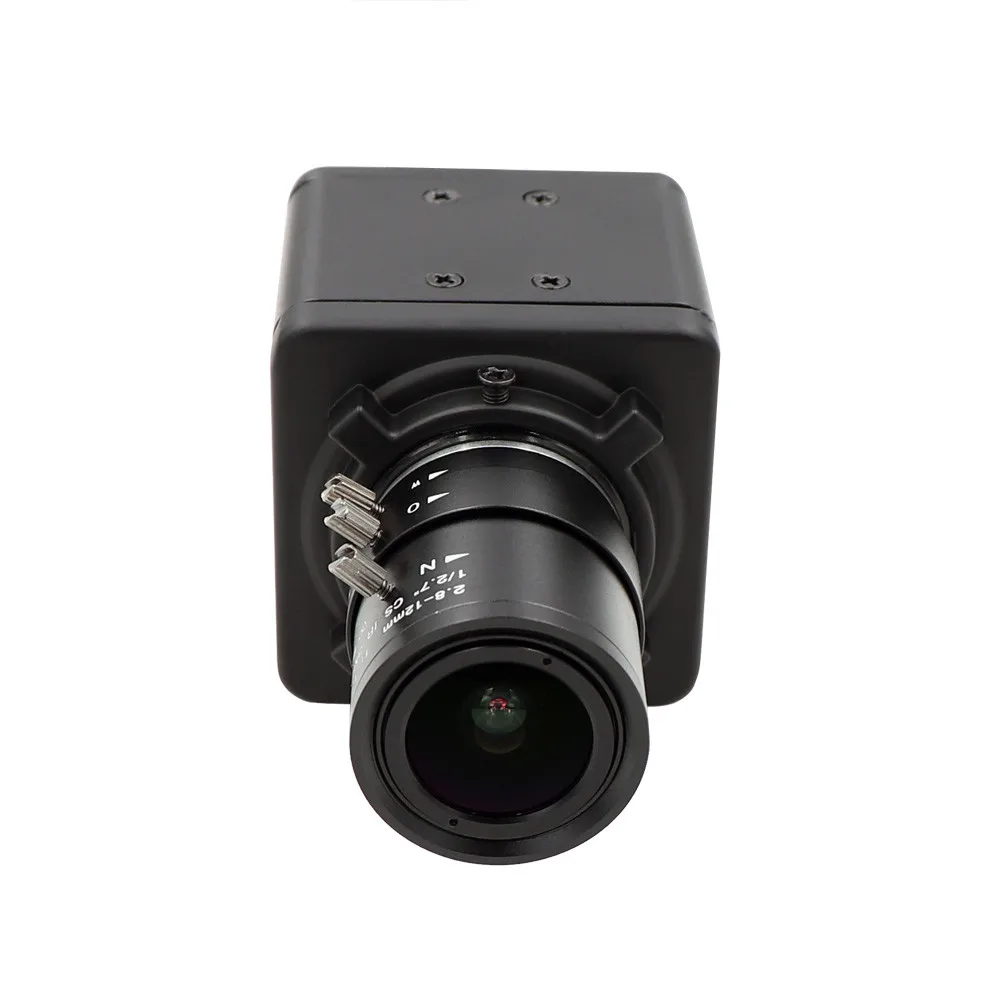 CS крепление варифокальная 2 8-12 мм Aptina AR0130 1.3MP USB камера с алюминиевым мини-боксом