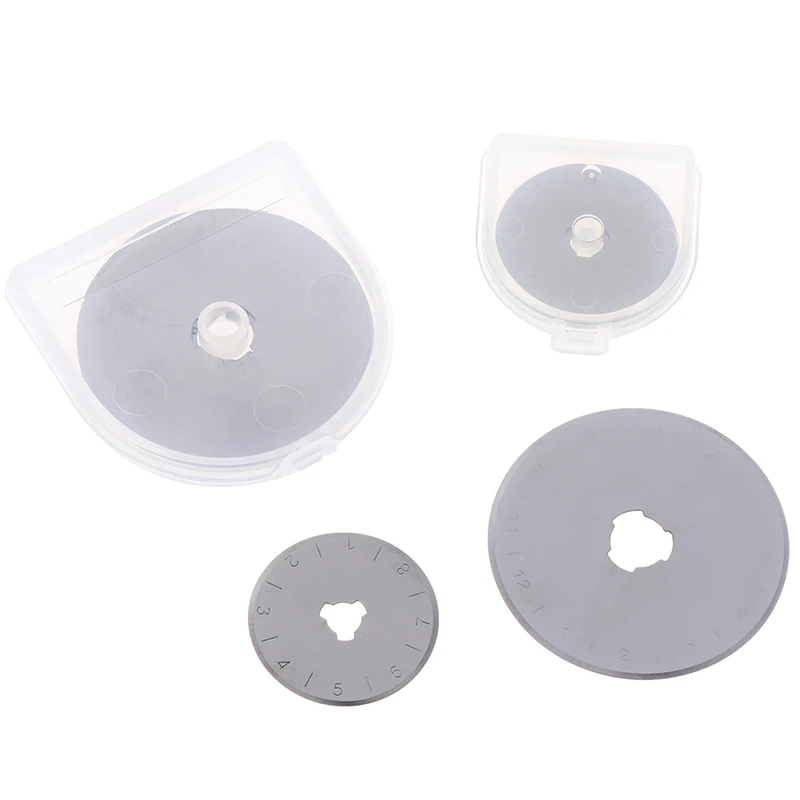 

5pcs Rotary Replacement Blades Paper Cutter Knitting Circular Cutting Patchwork Leather Crafts Rotary Cutter 28mm /45mm