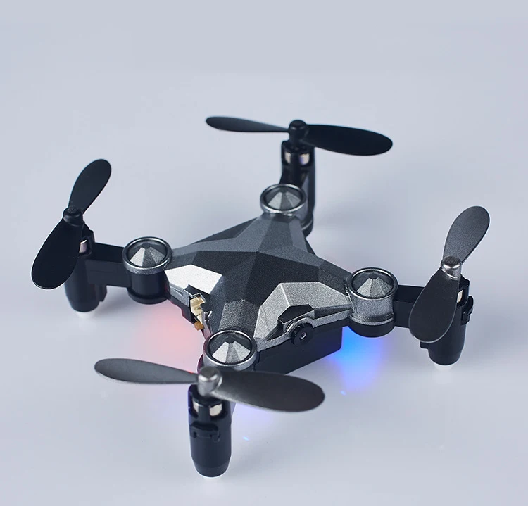RC вертолет мини складной Дрон Квадрокоптер Wi-Fi в режиме реального времени аэрофотосъемка высота удержания Путешествия Чехол молдинг Дрон камера