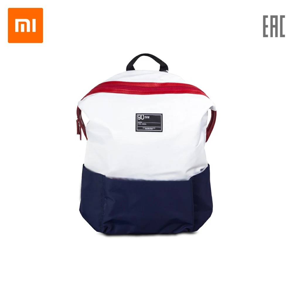 Рюкзак Ninetygo Lecturer Leisure Backpack (White+Blue) | Спорт и развлечения