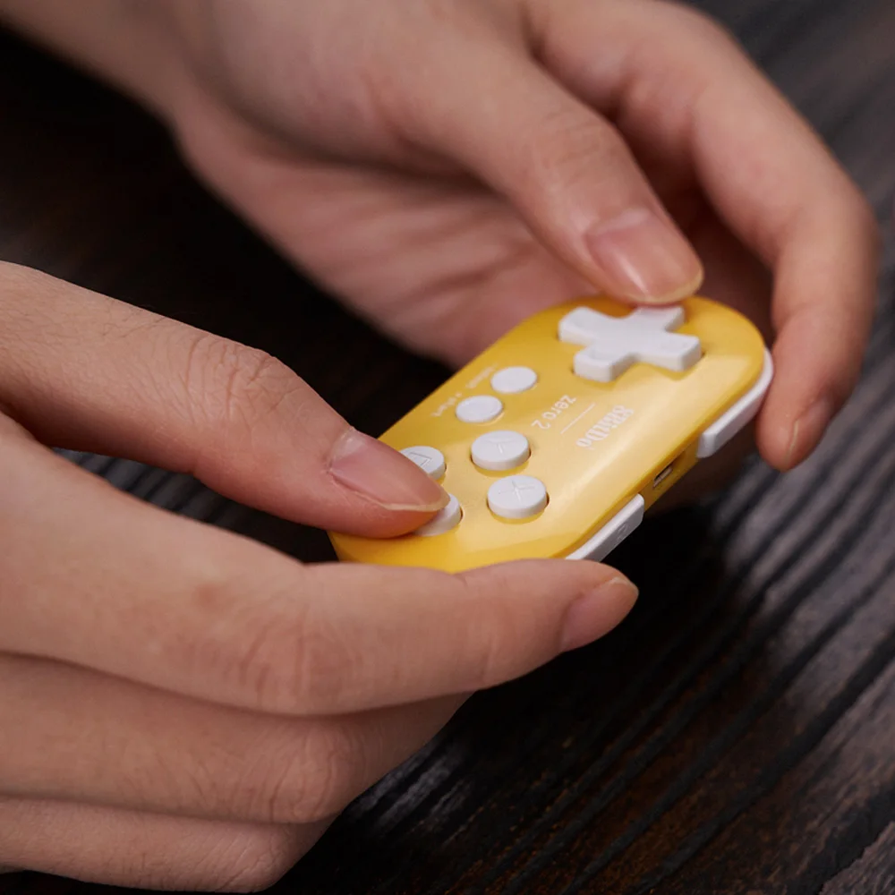 Для 8bitdo ZERO 2 Беспроводной мини-геймпад для NS N-Switch/Windows/Android/MacOS детей игра геймпад