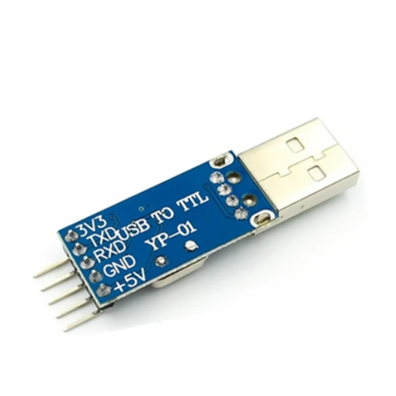 Модуль адаптера PL2303 USB к RS232 TTL с пыленепроницаемой крышкой PL2303HX для