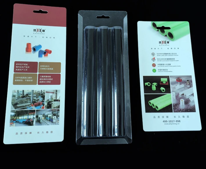 Индивидуальная прозрачная блистерная раскладная упаковка стандартная