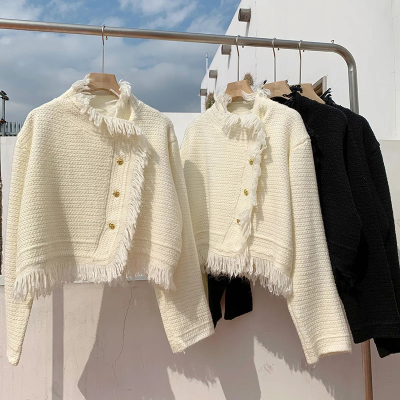 

Sweater cardigan women's spring and autumn new style 2022 short coat