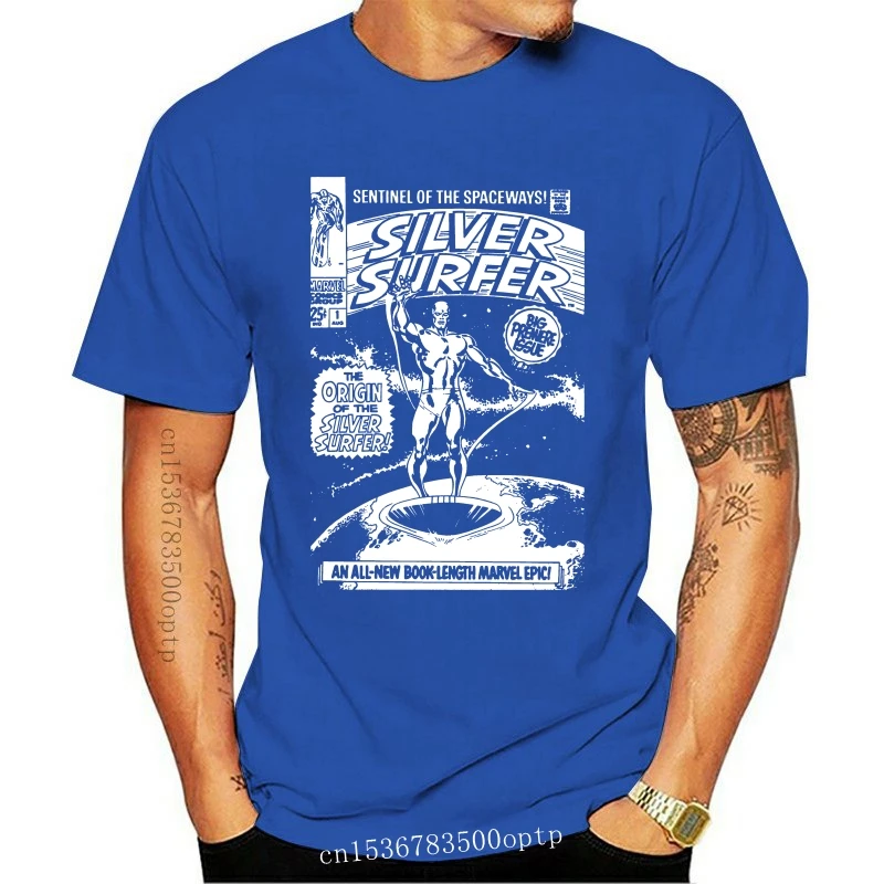 

One Yona Super Fun T Shirt SILVER SURFER JOHN BUSCEMA T-Shirt Short-Sleeve 100 Percent Cotton Tee Shirt Funny Streetwear Tshirt