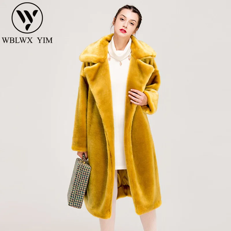 Пальто с искусственным мехом Женские зимние пальто толстое теплое приталенное