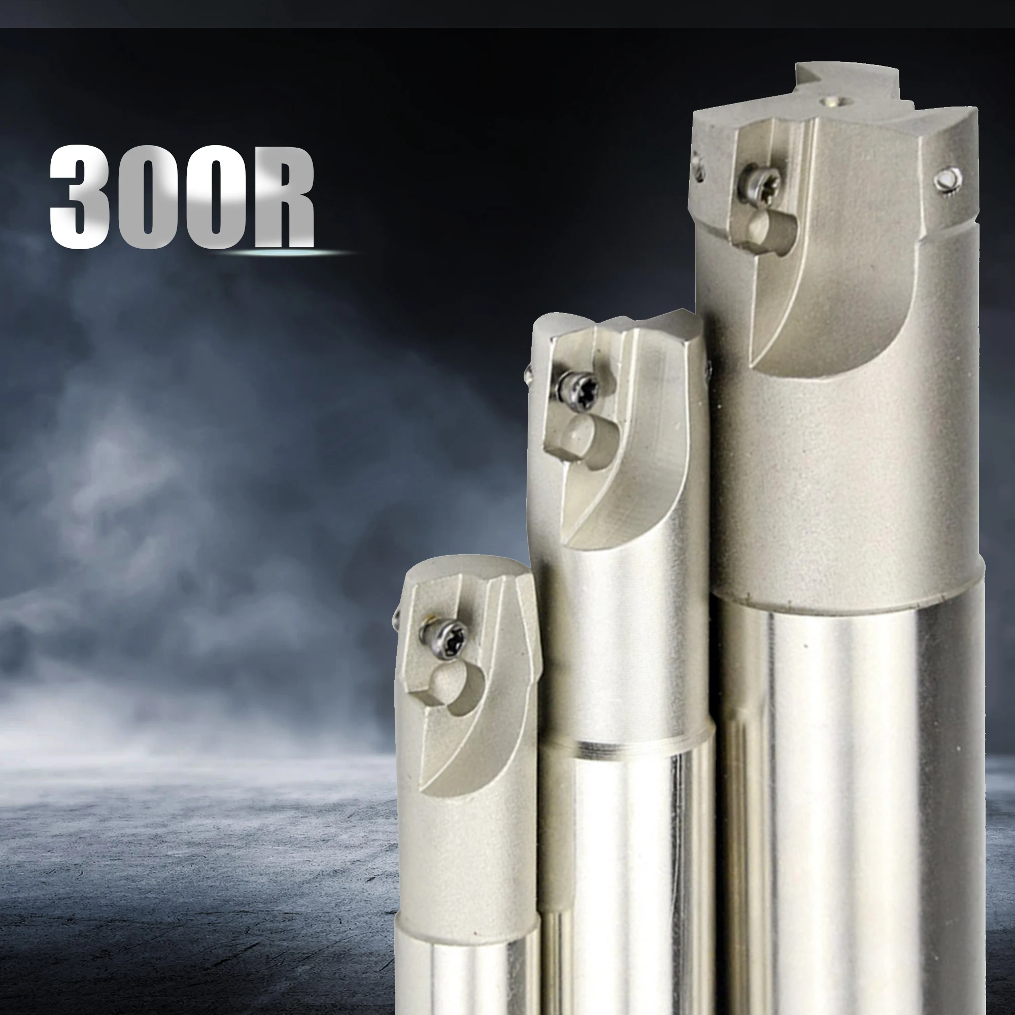 Концевая фреза UCHEER 300R R0.8 резец из сплава с ЧПУ открытым толстым прямым углом 1
