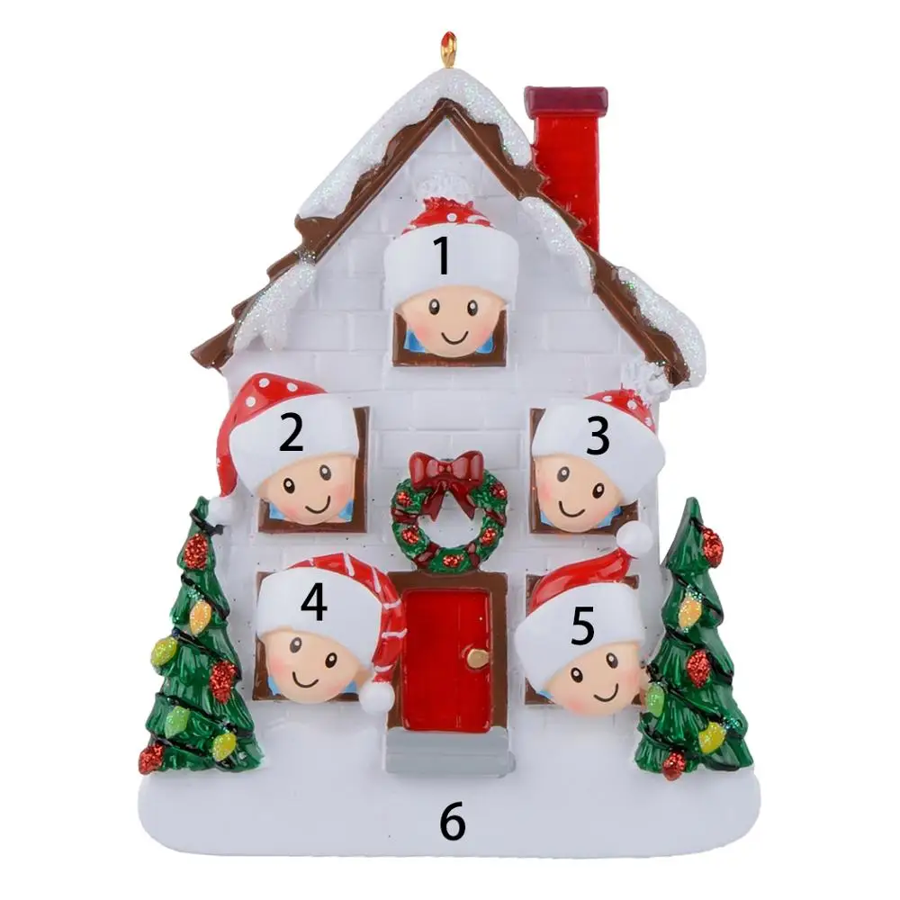 Оптовая продажа рождественский дом 3 Рождественский орнамент