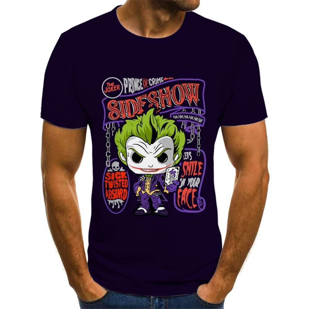 

Funko Pop T Shirt T-Shirts Camisetas For Men Tops Camiseta Hombre Ropa Summer Clothing Streetwear Homme Camisa Masculina Verano