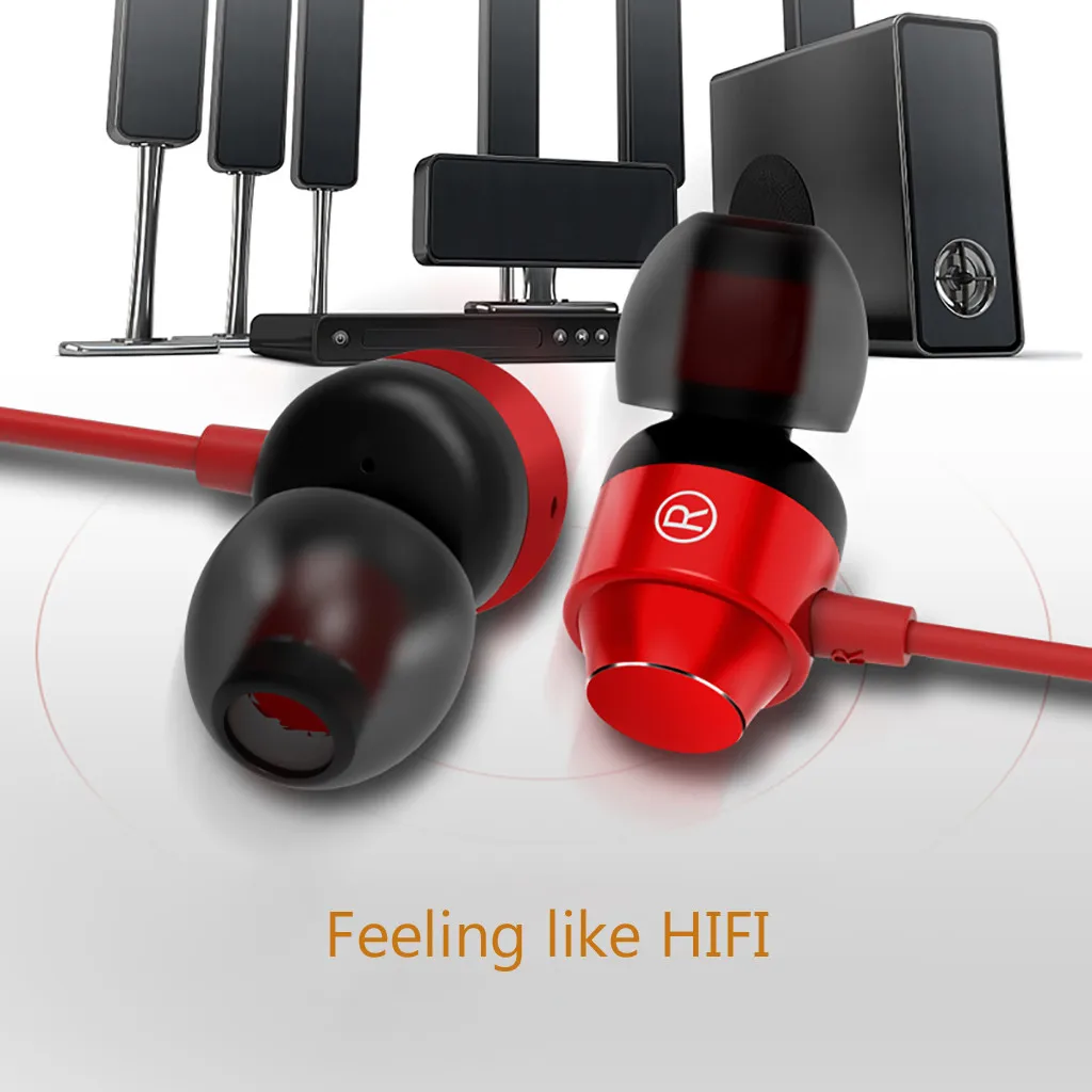 EPULA Портативный Тип C стерео музыка Спорт Регулируемая громкость наушники