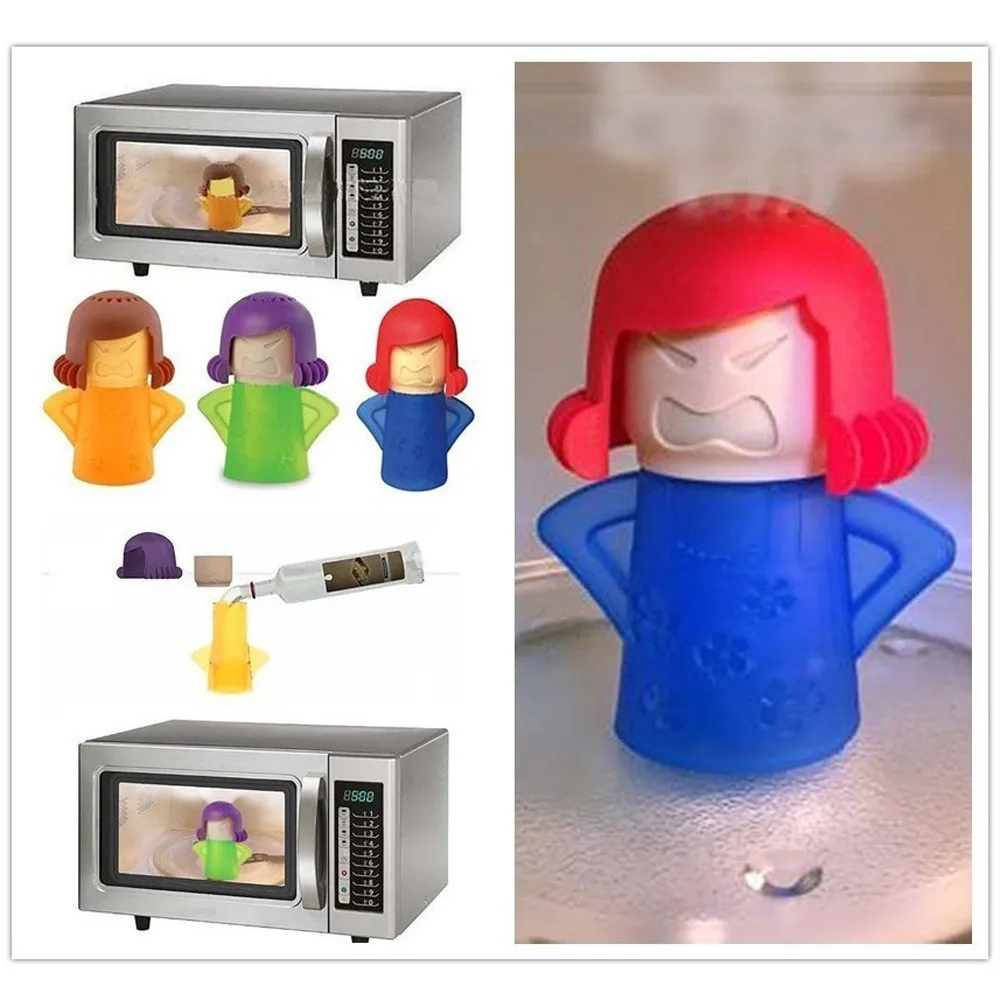 ершик для унитаза Kitchen Mama Angry Microwave Cleaner Easily Clean Oven Steam Refrigerator Cleaning - купить по