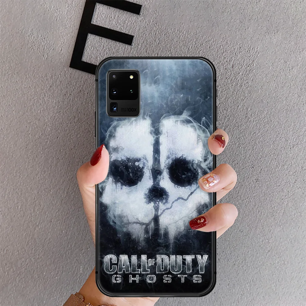 

Call Of Duty COD Phone Case Cover For Samsung Galaxy Note S 7 8 9 10 20 10E Plus Lite Uitra Black Soft Fashion Waterproof Phone