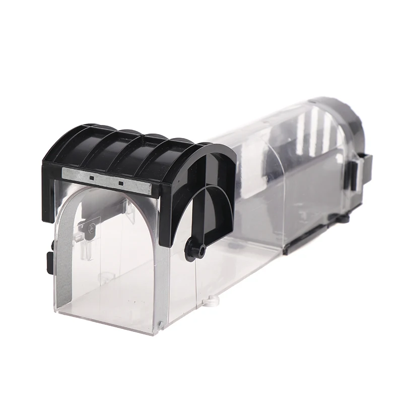 

Smart Self-locking Mousetrap Firm Transparent Household Mouse Catcher Safe Reusable Humane Indoor Outdoor Rat Trap