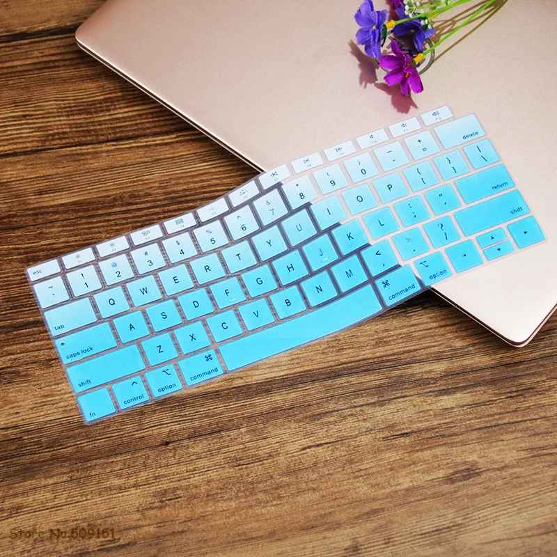 Английская английская Защита клавиатуры Teclado защитный чехол для нового Apple MacBook Air