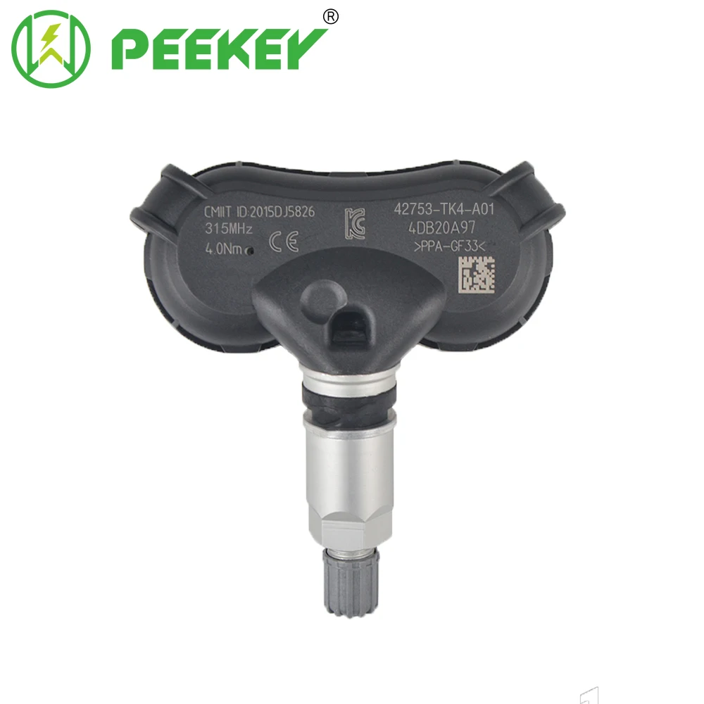 Система контроля давления в шинах TPMS 42753-TY2-A51 для Acura RLX TL ZDX 2AX 42753-TK4-A01 42753-TK4-A011-M1 |