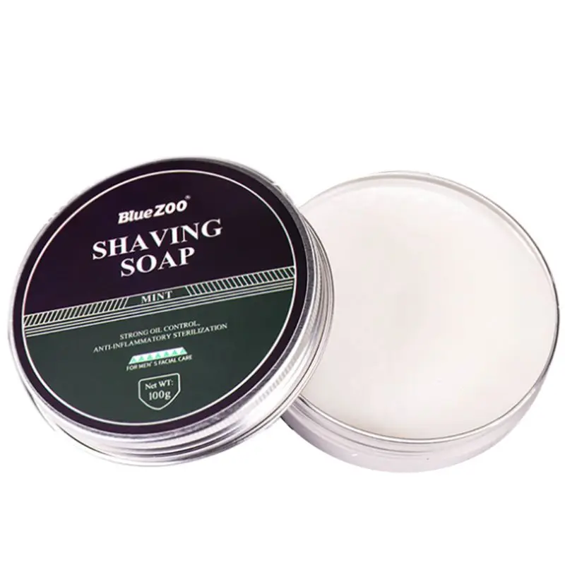 100 г мужское Мыло для бритья эпилятор парикмахерской Усы бороды пенный крем