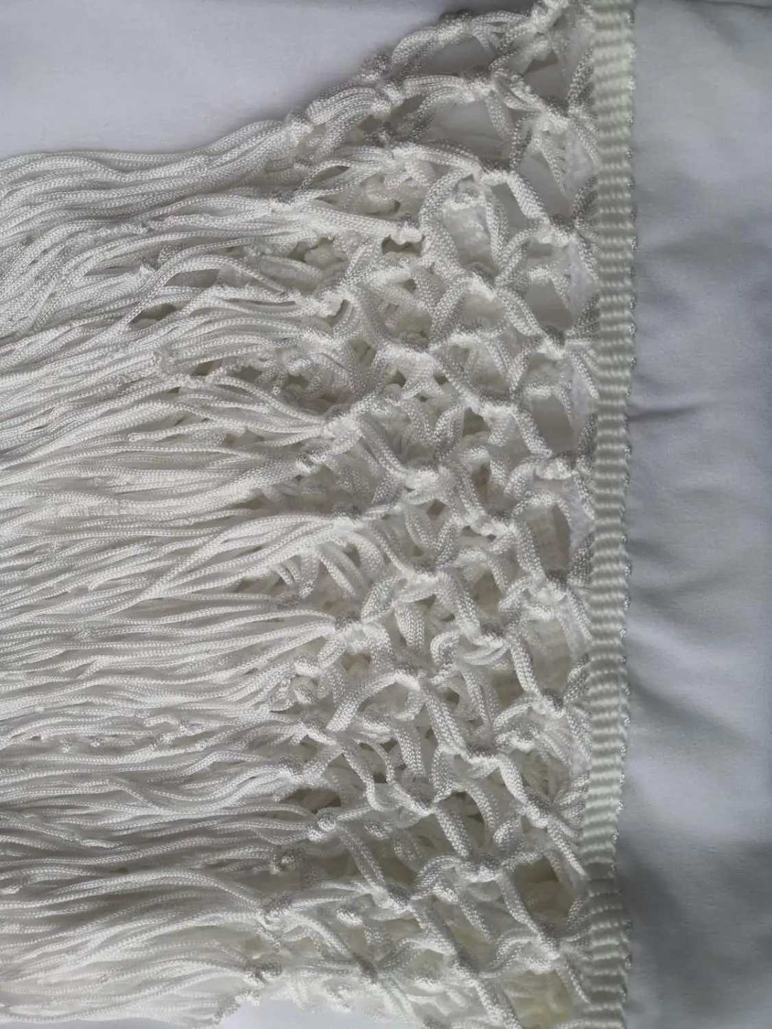 Женская шифоновая накидка-бикини с кисточками белая прозрачная накидка для