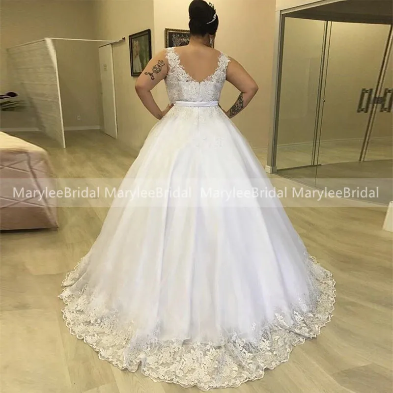 Свадебное платье размера плюс для беременных белое ТРАПЕЦИЕВИДНОЕ свадебное с