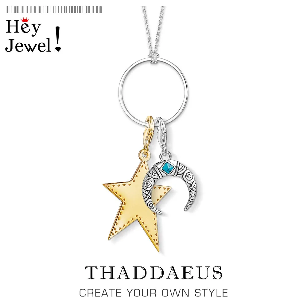 Ожерелье с подвеской в виде зуба маори и Золотой Звезды Весенняя Новинка 2020