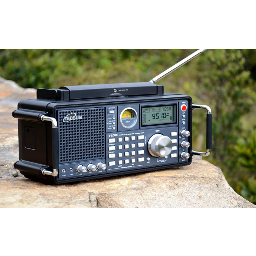TECSUN S-2000 Любительское настольное радио SSB Двойное преобразование PLL FM/MW/SW/LW Air Band высокая чувствительность и хорошая селективность динамик