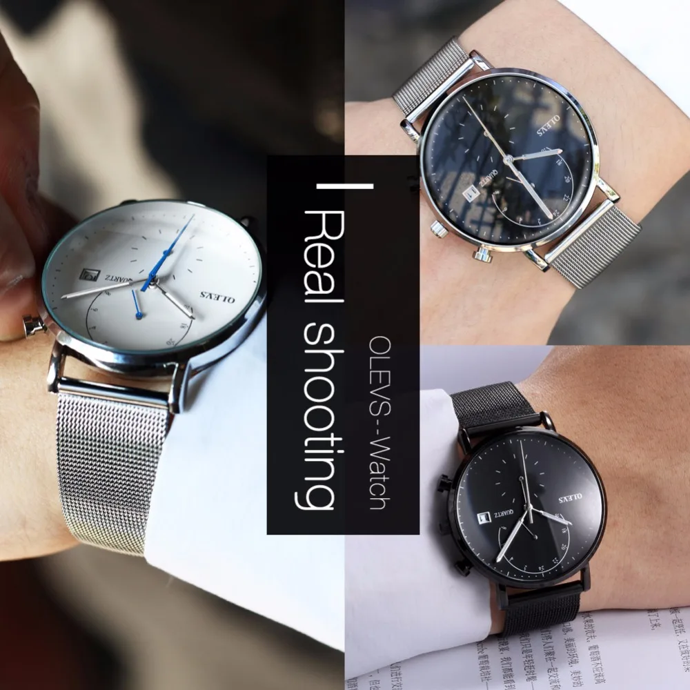 Часы мужские оригинальные модные дизайнерские часы Роскошные Водонепроницаемые