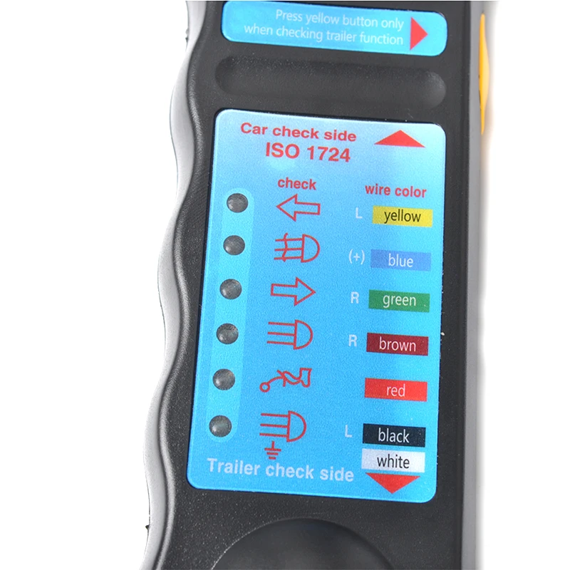 Автомобильный прицеп штепсельная вилка электропроводка тестер цепи