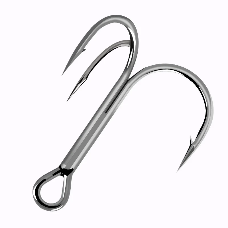 Набедренные тройные Крючки юбки из высокоуглеродистой стали 1/0 2/0 1 2 4 BT-621 1X