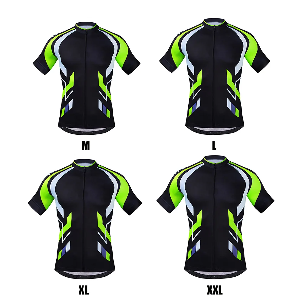 

Men Short Sleeve Quick Dry Cycling Jersey Outdoor Sports Racing Mountain Bike