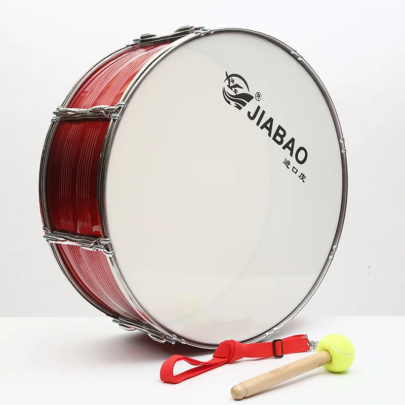 

Red Edge large snare drum Young Pioneer Brigade drum student drum atmospheric red drum spot 22-inch percussion instrument