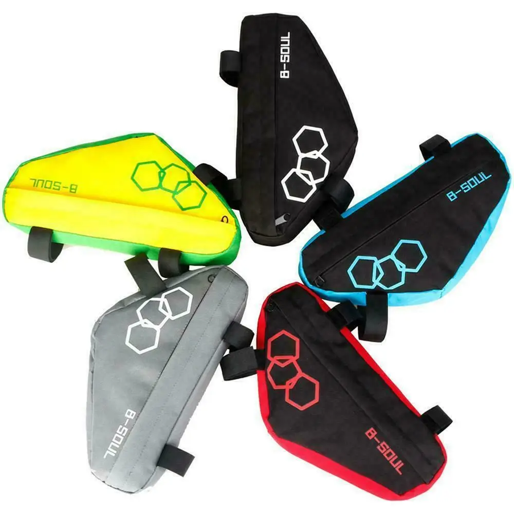 

Colorful Phone Bag MTB Storage Pouch Cycling Accessories Front Tube Mountain Bike Bicycle Triangle Bag Bicycle Frame
