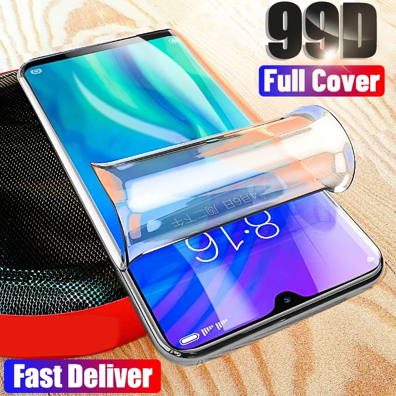 

99D Soft Hydrogel Film For Huawei P30 Pro P20 Lite Screen Protector For Huawei P Smart 2019 Y6 Z 2018 Mate 20 Pro Lite Not Glass