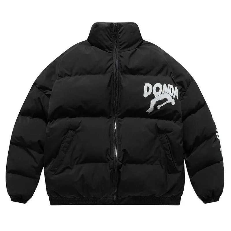 Мужская куртка в стиле хип-хоп с хлопковой подкладкой | одежда