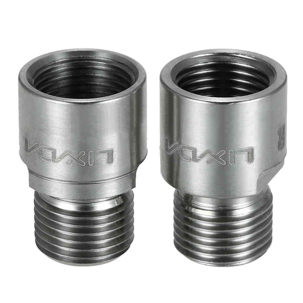 Lixada одна пара стальных или титановых велосипедных удлинителей для педалей