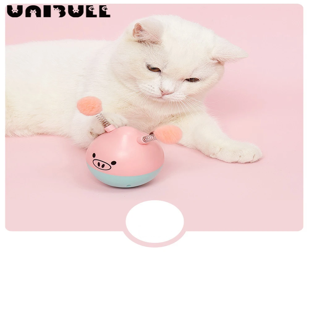 

Cat Toy Self-healing Electric Shaking Ball Intelligent Puzzle Teasing Cat Ball Toy Teaser Selfplay Exercise Toys for Pet Kitten