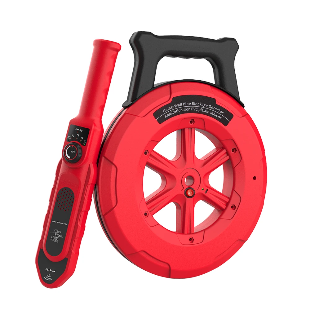 

Pipes Blockage Diagnostic-tool Scanner Plumbers Pipeline Blocking Clogging Locating Instrument Pipes Blockage Locating Tool Set