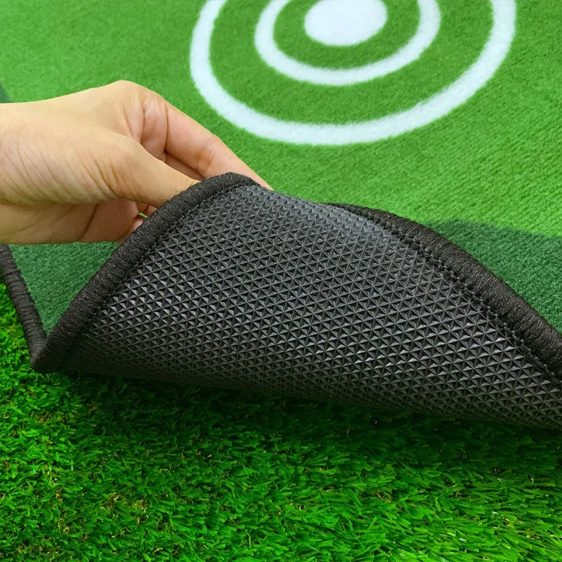 Satılık Crestgolf 300cm * 50cm Golf Minderi Golf Vuruş Yeşil Kapalı Golf Uygulama Kapalı Kullanarak Açık Uzun Isabet Mat Golf Eğitim Yardımcıları