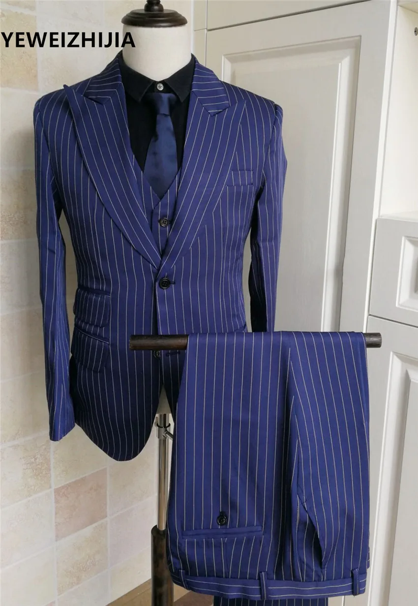 2020 men's wedding banquet business men's suit Suit Tuxedo Suit performance suit performance suit (jacket + pants + vest)