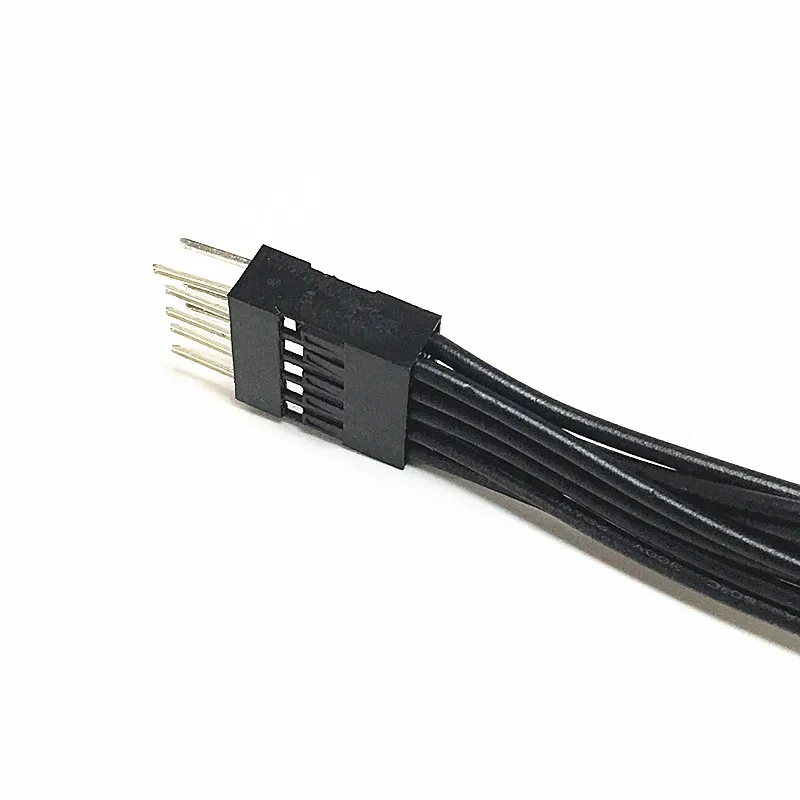 50 шт./бесплатная доставка через HD аудио 13Pin Женский до 9Pin Мужской конвертер кабель